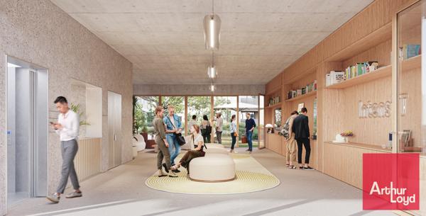 Bureaux neufs à vendre ou louer à Castelnau-le-Lez avec terrasses rooftop