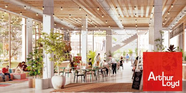 Bureaux neufs à vendre ou louer à Castelnau-le-Lez avec terrasses rooftop