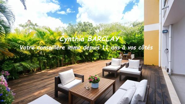 Appartement en rez-de-jardin à SAINT JOSEPH (97212)