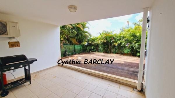 Appartement en rez-de-jardin à SAINT JOSEPH (97212)