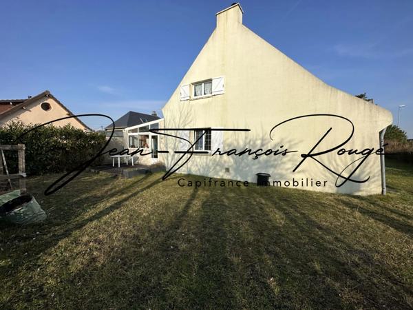 Saint-Germain sur Ay, à 350 mètres de la plage, maison de 140 m² avec vie de plain-pied et quatre chambres !!!