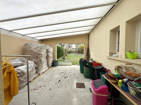 Saint-Germain sur Ay, à 350 mètres de la plage, maison de 140 m² avec vie de plain-pied et quatre chambres !!!