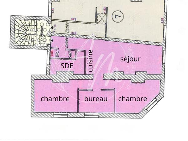 Appartement 4 pièces - 61 m²