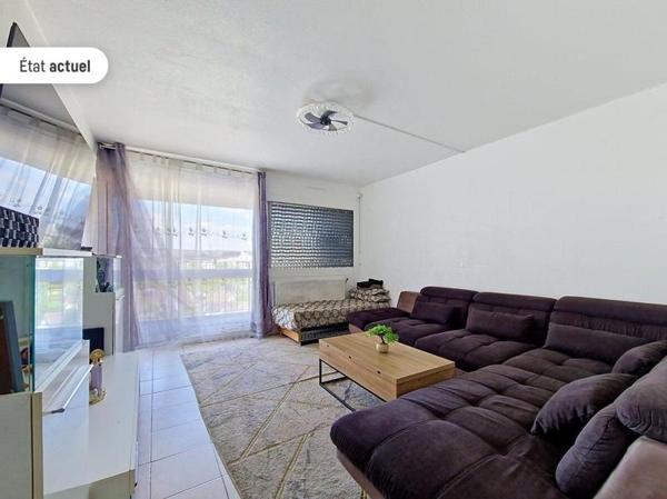 Appartement à vendre 133 000 € Les Mureaux 4 p 78,2 m² DPE F