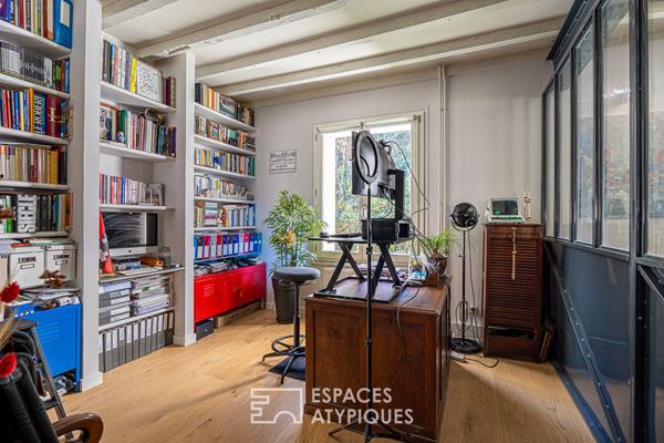 Appartement familial type loft avec vue sur la nature