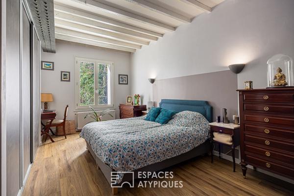 Appartement familial type loft avec vue sur la nature