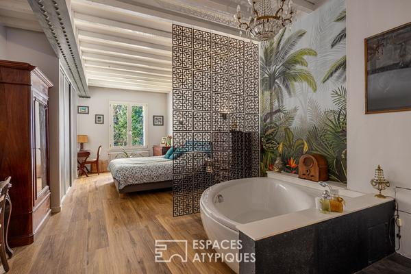 Appartement familial type loft avec vue sur la nature