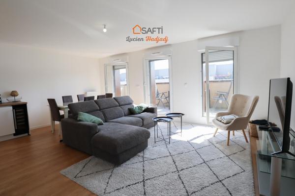 Appartement T5 avec terrasses et parkings – Vernon, Éco-quartier Fieschi