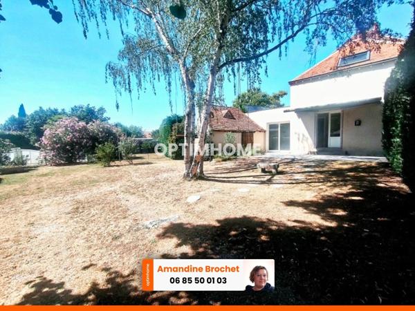 SAINT MAUR- Maison familiale avec jardin clos, vie de plain-pied possible aucun travaux