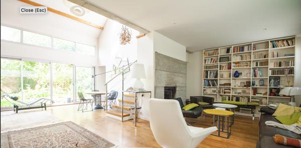 Belle maison d'architecte - 6 chambres - jardin - garage - 5mn de la gare