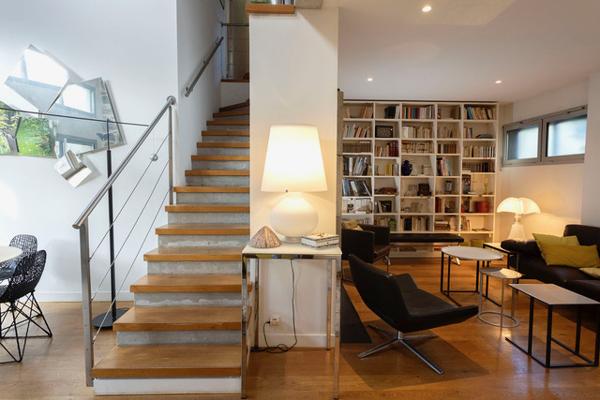 Belle maison d'architecte - 6 chambres - jardin - garage - 5mn de la gare