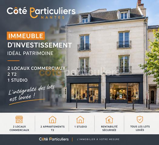 Vente
                Immeuble120 m² - 8 Pièces -
                    NANTES (44000)