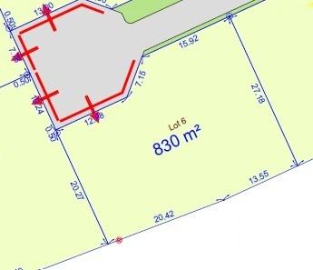 Terrain à vendre 830 m² Montech