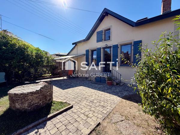 Belle maison de caractère rénovée – 145 m² – 4 chambres – Terrain 566 m²