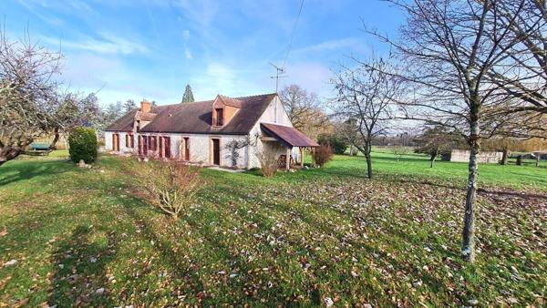 Propriété 170m²: hab principal 151m² + Gite 19m² + dép 138m² / 6841m²