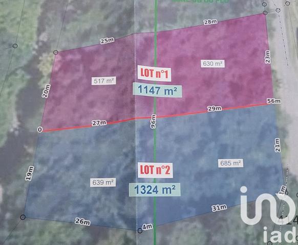 Terrain à vendre 1 324 m² Bourbach-le-Haut