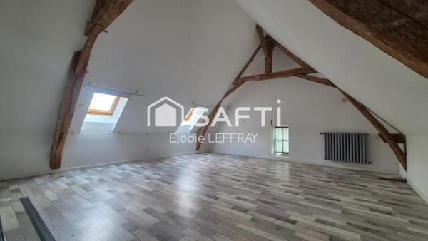 Ravissante maison en pierre avec beaux volumes et grand terrain clos