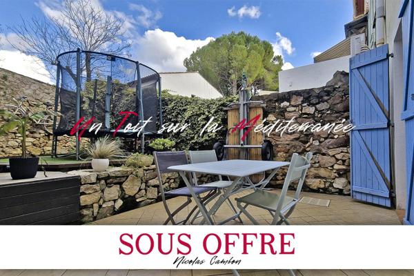 SOUS OFFRE ---- Maison de village avec jardinet-terrasse et garage à Puget Ville, 3 chambres, 147 m2 aménagés dont 130m2 habitables