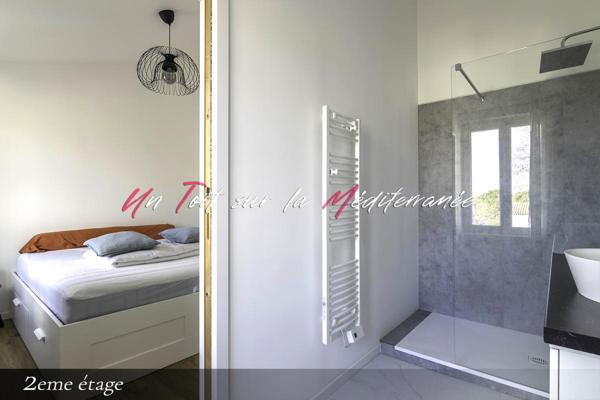 SOUS OFFRE ---- Maison de village avec jardinet-terrasse et garage à Puget Ville, 3 chambres, 147 m2 aménagés dont 130m2 habitables