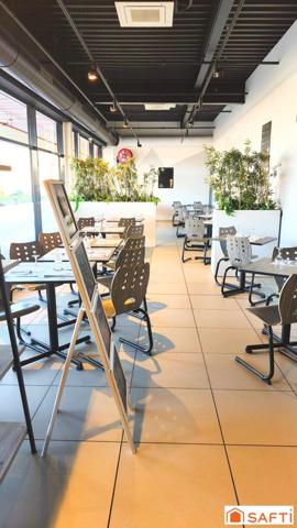 Fonds de bar, brasserie et sa belle terrasse ensoleillée dans un emplacement privilégié à fort passage.