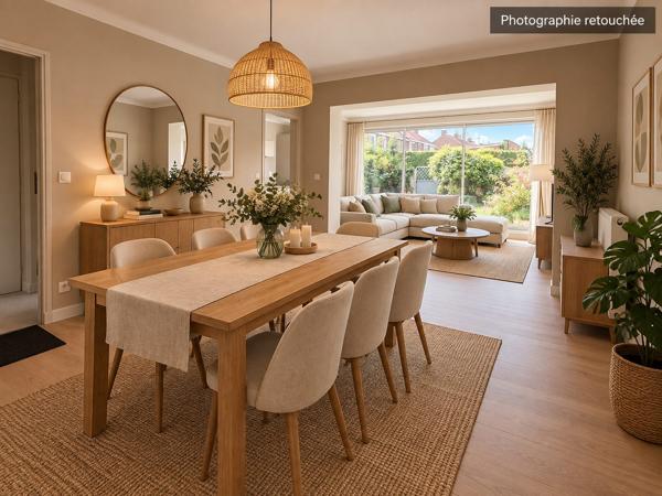 Belle maison semi plain pied entièrement rénovée