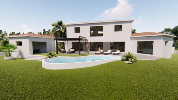 Aubagne (13400) Terrain Aubagne avec constructeur ou libre constructeur les Solans de 700m² avec 20% d'emprise au sol avec gar