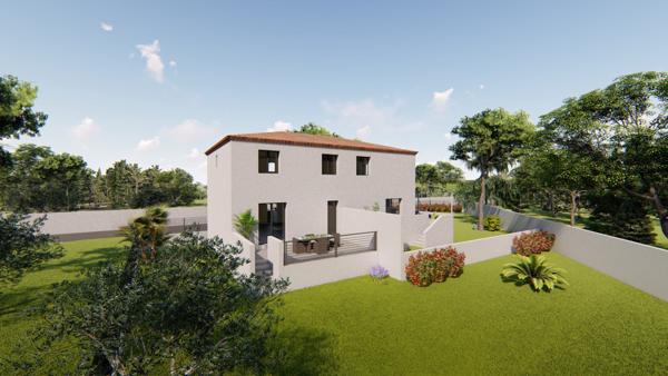 Aubagne (13400) Terrain Aubagne avec constructeur ou libre constructeur les Solans de 700m² avec 20% d'emprise au sol avec gar