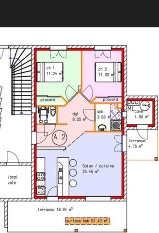 Appartement à vendre 3 pièces MARNAZ (74)