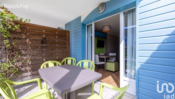 Appartement 2 pièces de 28 m² à Courseulles-sur-Mer (14470)