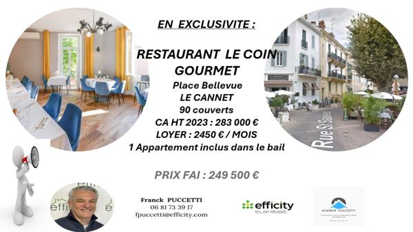 Fonds De Commerce - 100 m² Exclusivité efficity