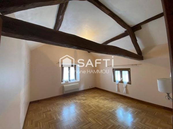 Maison Briarde avec jardin et de beaux volumes