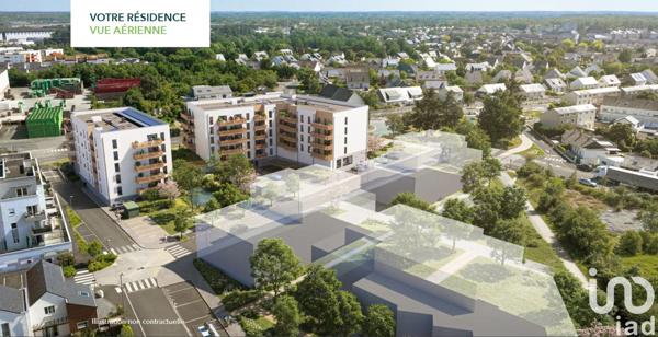 Appartement à vendre 2 pièces 38 m² Saint-Barthélemy-d'Anjou