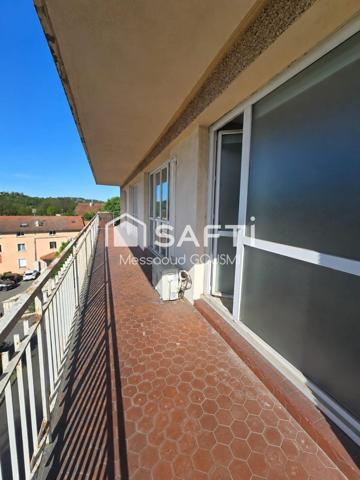 T4 lumineux avec terrasse, garage et fort potentiel !