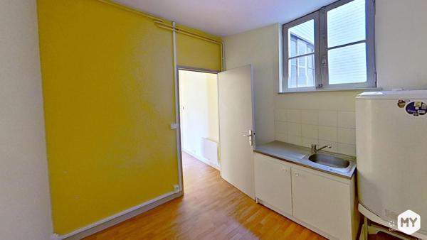 Appartement • Location • 43m2 • Delille • Clermont-Ferrand 550 € / mois CC