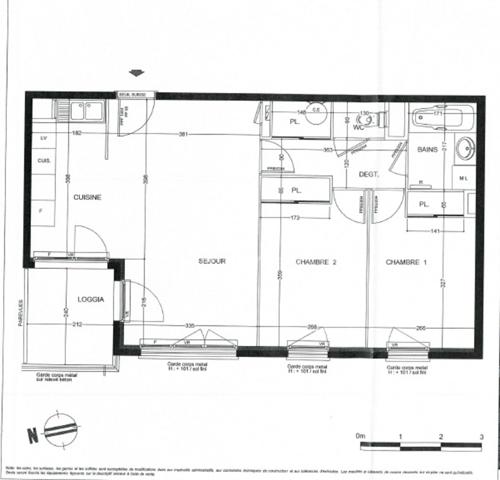 T3 de 62m2 avec loggia et box - Petite résidence en plein centre de Collonges-au-Mont-d’Or