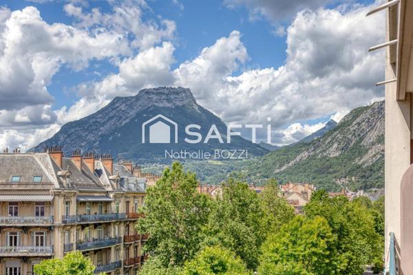 Grenoble – Grands Boulevards – Superbe T4 rénové de 84 m² au 5? étage avec ascenseur et balcons