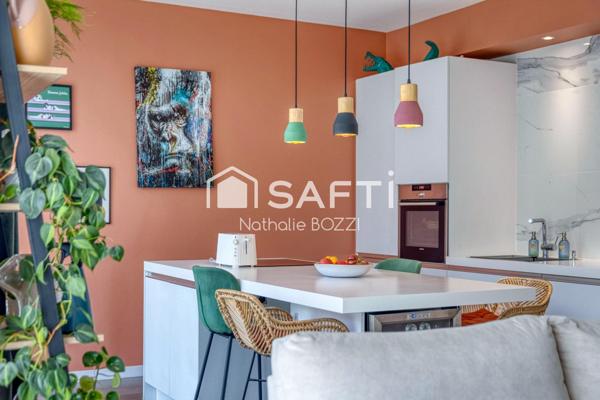 Grenoble – Grands Boulevards – Superbe T4 rénové de 84 m² au 5? étage avec ascenseur et balcons