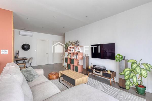 Grenoble – Grands Boulevards – Superbe T4 rénové de 84 m² au 5? étage avec ascenseur et balcons