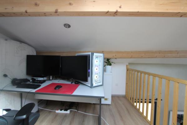 T2 avec mezzanine rénové