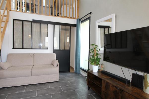 T2 avec mezzanine rénové