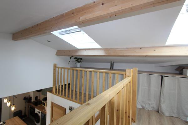 T2 avec mezzanine rénové