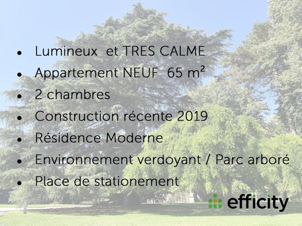 Appartement 3 pièces - 70 m² Exclusivité efficity