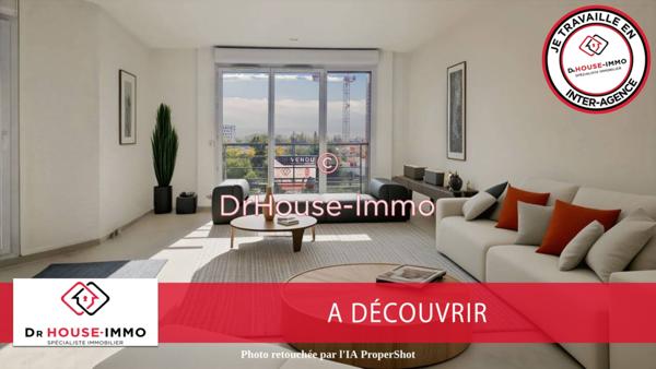 Appartement à vendre 3 pièces de 63 m²
