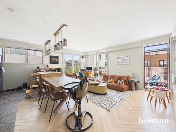 Appartement 4 pièces de 92m² avec balcon et parking - Allée Pierrette Anguera Gargallo, Issy-les-Moulineaux