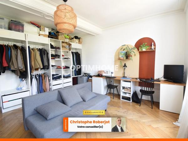 Magnifique Appartement de caractère de 103m2 rénové et avec jardin partagé au centre ville de CHALON SUR SAONE (71)