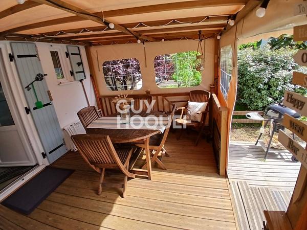 TERRAIN DE LOISIRS 202 m2 avec CHALET ossature bois 3P, 2ch,  ST PIERRE OLERON