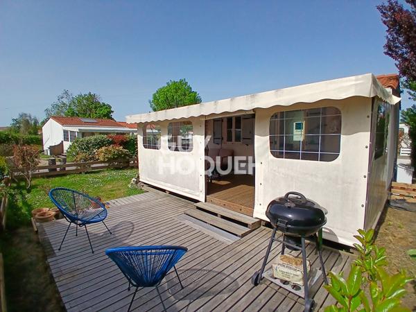 TERRAIN DE LOISIRS 202 m2 avec CHALET ossature bois 3P, 2ch,  ST PIERRE OLERON