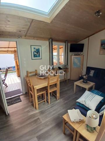 TERRAIN DE LOISIRS 202 m2 avec CHALET ossature bois 3P, 2ch,  ST PIERRE OLERON