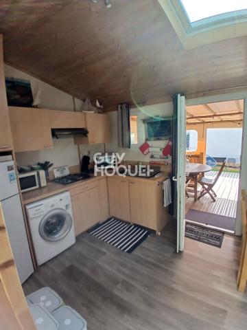 TERRAIN DE LOISIRS 202 m2 avec CHALET ossature bois 3P, 2ch,  ST PIERRE OLERON