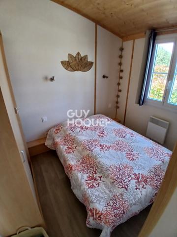 TERRAIN DE LOISIRS 202 m2 avec CHALET ossature bois 3P, 2ch,  ST PIERRE OLERON